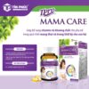 Mama care, bổ sung vitamin và khoáng chất cho phụ mang thai, bổ sung calci, vitamin D3, hỗ trợ giảm nguy cơ loãng xương cho trẻ