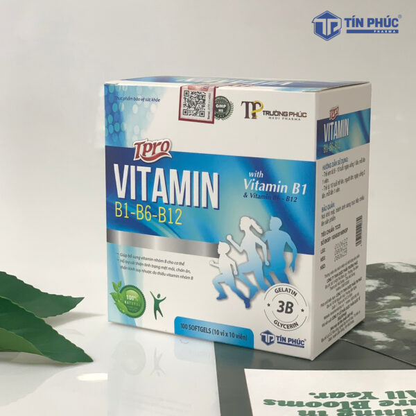 TPRO VITAMIN 3B, cải thiện tình trạng kém ăn, mất ngủ, bổ sung vitamin B, chán ăn, suy nhược do thiếu vitamin B