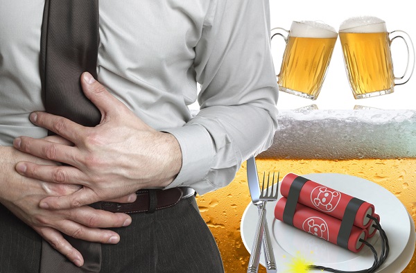 Rượu bia ảnh hưởng như thế nào tới dạ dày bạn???